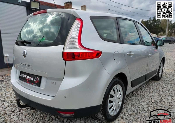 Renault Grand Scenic cena 25900 przebieg: 218452, rok produkcji 2012 z Parczew małe 781